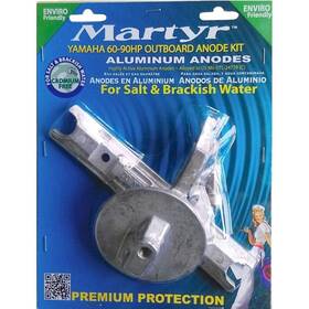 Yamaha 628309249731 Cmp Global Anode Kit 60-90 Aluminum #cmy6090kita