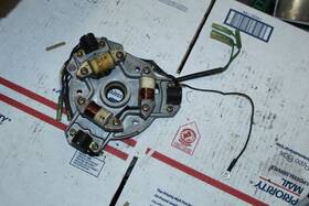 63d-85560-00-00 Yamaha Outboard Stator Base Assembly Used 60 Day Warranty Free S
