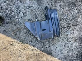 63p-45300-15-8d Yamaha 2010 150 Outboard Lower Unit With Adapter Plate