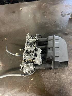 64j-14901-c0-00 Yamaha 50hp 4 Stroke Outboard Carburetor Set 1 2 3