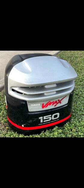 64k-42610-p0-00 Yamaha 150 150hp Vmax Two-stroke Outboard Motor Oem Top Cowling