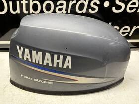 65w-42610-11-4d Yamaha 2004 25 Hp 4-stroke Outboard Top Cowling Hood Lot Tg1