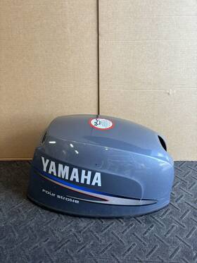 65w-42610-20-4d Yamaha F25 Engine Cover Cowling Hood Cowl 25 Hp