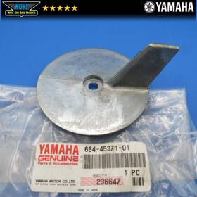 664-45371-01-00 Yamaha 664-45371-01 Oem Fits Outboard 25-50 Hp Trim Tab Zinc Anode