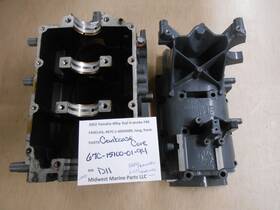 67c-15100-01-94 Yamaha 2002 40hp F40 Elha 4stroke Crankcase Core D11