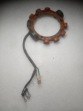 688-85510-10-00 Yamaha Outboard Engine Stator Assembly 75 80 85 90 Hp 3 Cylinder Charge Coil