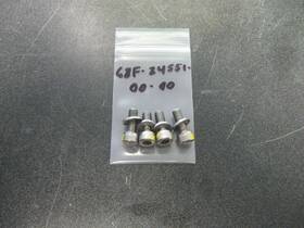 68f-24551-00-00 Yamaha Pk Of 4 Outboard Fuel Bolts Bin0229