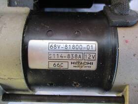 68v-81800-01-00 Yamaha Starting Motor Assy Ft00-12 75-90-115hp Used