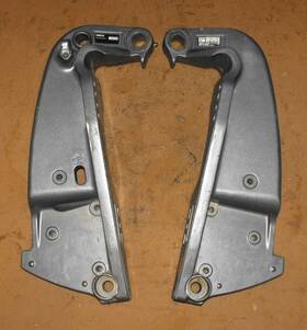 69j-43111-01-8d Yamaha 300 Hp V6 Clamp Bracket Set Pn Fits 1994 And Up