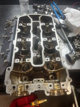 69j-w009c-01-1s Yamaha F225 F200 3.3 L Port Cylinder Head 2002 2003 With Cams
