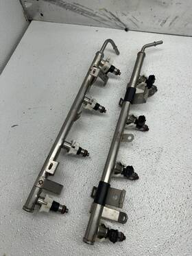 6aw-13160-00-00 Yamaha Fuel Delivery Pipes Assy / Injectors Ft07-ft11 F300-350 Hp