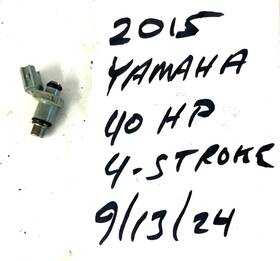 6bg-13761-00-00 Yamaha Outboard 40hp 4-stroke Fuel Injector Oem Freshwater