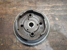 6bl-85550-10-00 Yamaha F25 25hp Four-stroke Outboard Oem Flywheel Rotor Assembly