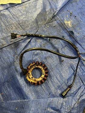 6c5-81410-01-00 Yamaha 6c5-81410-00-00 Stator Assy Ft05-16 50-60hp 4-stroke - Tested
