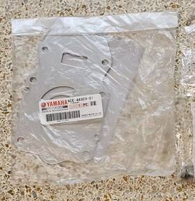 6ce-44323-01-00 Yamaha Outboard Stainless Water Pump Base Plate New Oem