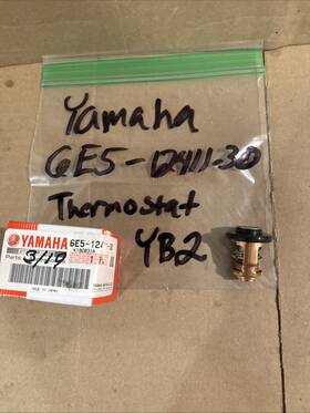 6e5-12411-30 Yamaha 6e5 12411-30 Outboard Thermostat And Seal New Oem Nos Yb2