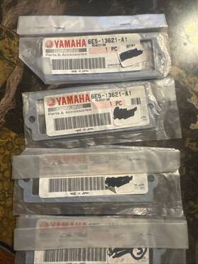 6e5-13621-a1-00 Yamaha 6e5-13621-a1 New Genuine Gasket Valve Seat 6e513621a100 Factory Part