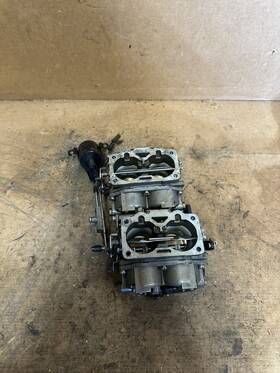 6e5-14301-14-00 Yamaha V4 115-130 Hp 2 Stroke Outboard Carburetors Carbs Set