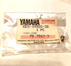 6e5-1492g-38-00 Yamaha New Oem Main Air Bleed Jet #190 Nos Each