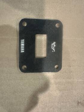 6e5-8352b-00-00 Yamaha Oil Light Panel New Oem