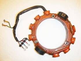6e5-85510-10-00 Yamaha Oem Stator Part 6e5-85510-10-00. Fits 1984 89 115/130 Hp 2 Stroke