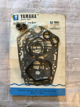 6e5-w0001-20 Yamaha New Oem Lower Unit Gasket And Seal Kit # Incomplete