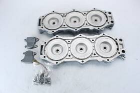 6g5-11111-03-1s Yamaha 1984 1985 1986 1987 1988 - 1995 Cylinder Head Set 200 Hp Only V6 2-stroke