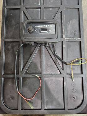 6g8-42614-12-00 Yamaha Front Upper Panel Mariner 9.9hp
