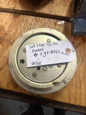 6g8-85550-11-00 Yamaha 9.9 Hp Outboard Flywheel Electric Start 4 Stroke Oem