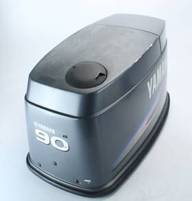6h1-42610-80-00 Yamaha 2002 2003 2004 2005 - 2010 Cowling Hood Engine Cover 90 Hp 3 Cyl 2 Stroke