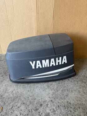6h1-42610-g4-4d Yamaha C90 2 Stroke Engine Cover Cowling Hood Cowl 75-90hp