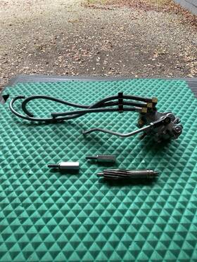 6h4-13200-01-00 Yamaha 1984-1988 40-50 Hp Oil Injection Pump Drive Shaft And Tubing 6h4-13200-01