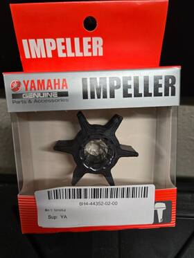 63v-44352-01-00 Yamaha 6h4-44352-02-00 Water Pump Impeller For Outboard