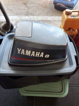 Yamaha 6h6-42620-13-ek 8hp Outboard Top Cowing