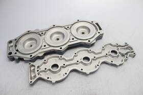 6j9-11111-00-94 Yamaha 1987 1988 1989 1990 1991 1992 1993 Cylinder Head With Cover 150 Hp Clean
