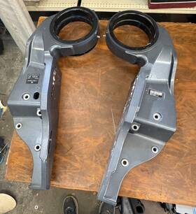 6ka-43112-00-8d Yamaha 6ka-43111-00-8d Bracket Clamp F250-300 4 Strokes
