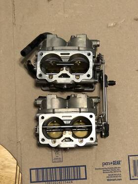6l104-0y03v Yamaha 2000 130hp 2 Stroke Outboard Carb Set 6l104