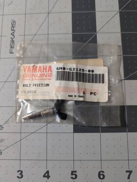6n0-g2125-00-00 Yamaha 6n0-g2125-00 Oem Friction Bolt Nos