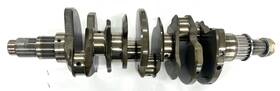 6p2-11410-01-00 Yamaha F250 4-stroke Outboard Crankshaft Smooth Journals Great Condition Oem