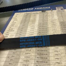 6p2-46241-02-00 Yamaha Belt Oem Brand New