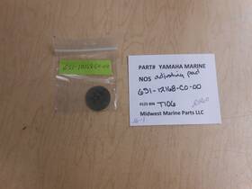 6s1-12168-c0-00 Yamaha Marine Nos Adjusting Pad 2.560 T106