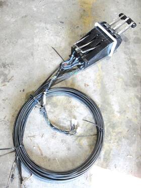 6x5-48207-03-00 Yamaha Outboard Motor Triple Engine Binnacle Mount Control Box Shifter 6x5-48207