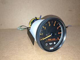 6y5-83540-07-00 Yamaha Outboard Tachometer Analog With Oil Monitor Excellent