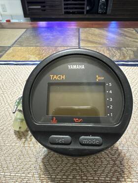 6y5-83570t-d1-00 Yamaha Outboard Tachometer Multi-function Gauge Digital