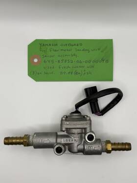 6y5-85752-02-000009b Yamaha Oem Outboard Fuel Flow Meter Sending Unit 6y5-85752-02-00009b