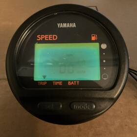 6y5-a0 Yamaha Outboard Digital Speed Gauge Speedometer For Parts Bad Display