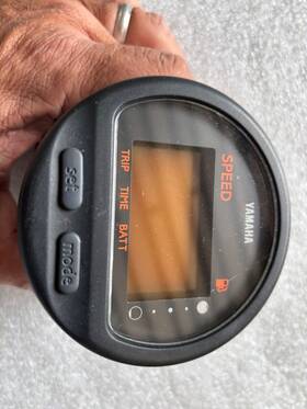 6y583570 Yamaha Os9063 Marine Outboard Speed Fuel Gauge