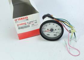 6y7-83540-91-00 Yamaha New In Box Oem Cb-cs Analog Tachometer Assembly White