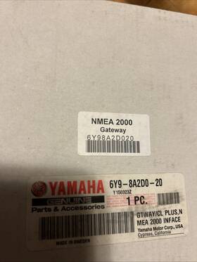 6y98a2d020 Yamaha Outboard Nmea 2000 Gateway Interface