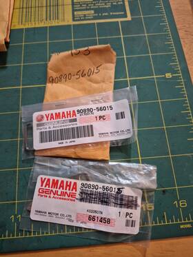 90890-56015 Yamaha 2 New Old Stock Genuine Oem Marine Key #753